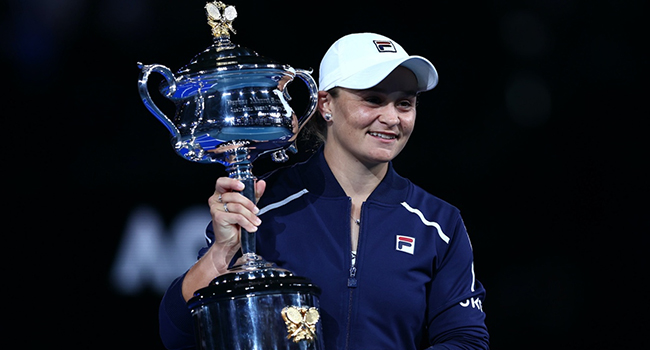 Ashleigh Barty wins her first Australian Open title