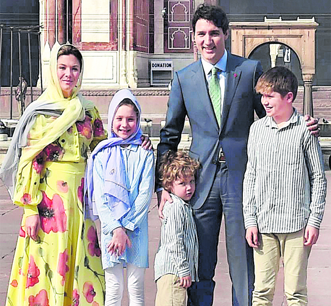 Canadian PM Trudeau Family