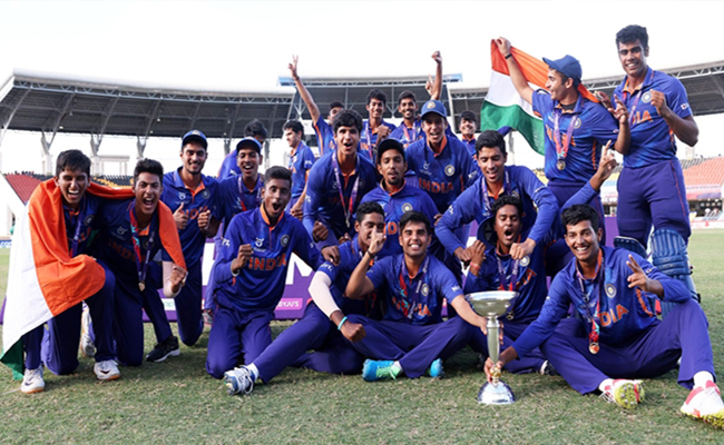 ICC U-19 World Cup: India lifts a record fifth title after beating England
