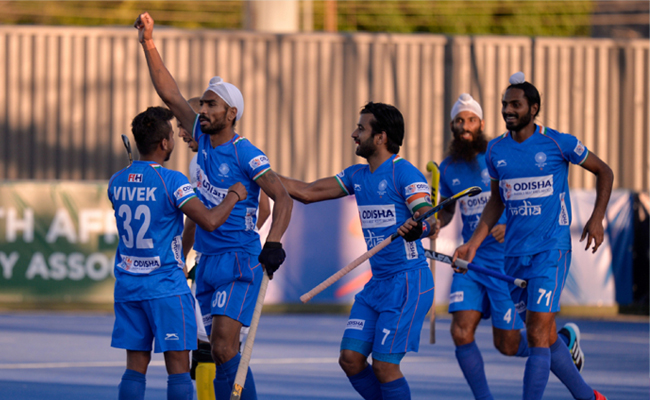 Indian Men's hockey team defeat South Africa by 10-2 in their second match of FIH Pro Hockey League