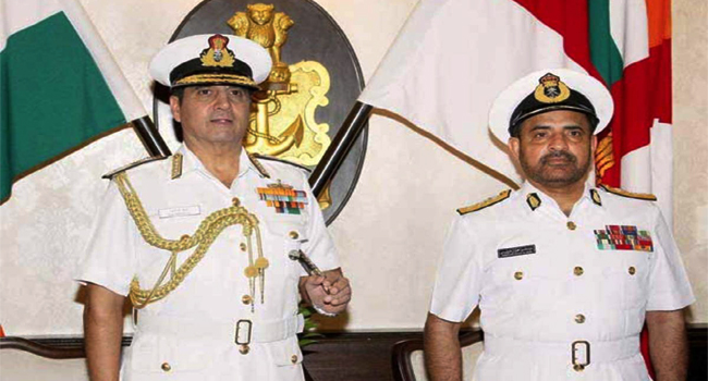 Commander of Oman Navy on India visit