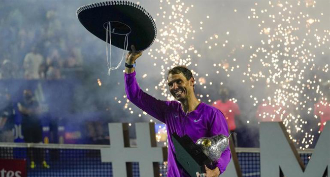 Rafael Nadal wins Mexican Open title