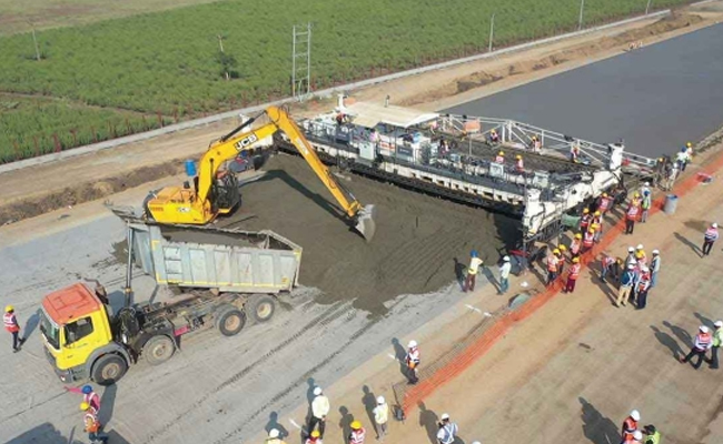 PNC Infratech Ltd awarded for construction of Longest Length of Flexible Pavement road in 100 hours