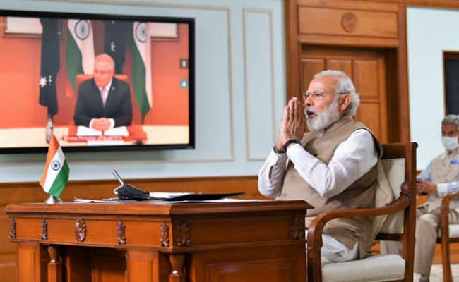 India-Australia Virtual Summit