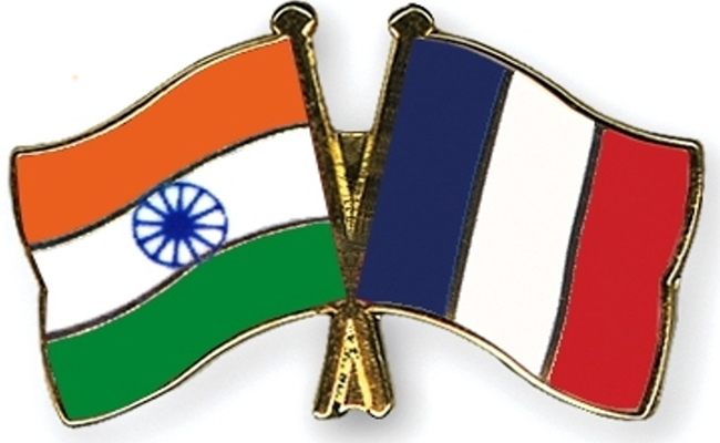 India - France Flag