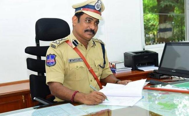 Karimnagar Police Commissioner V Satyanarayana 