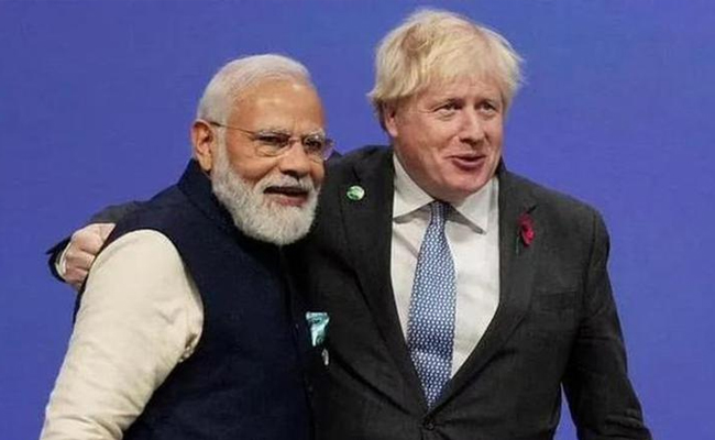 British PM Boris Johnson will pay 2-day visit to India on Apr 21