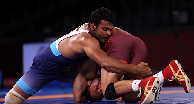 India finished with seventeen medals in AWC