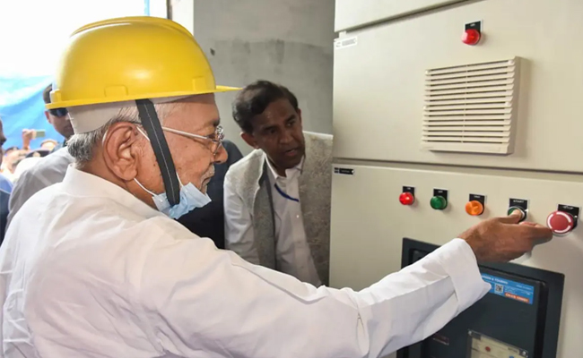 CM Nitish Kumar inaugurated nation’s first ethanol plant in Purnia, Bihar
