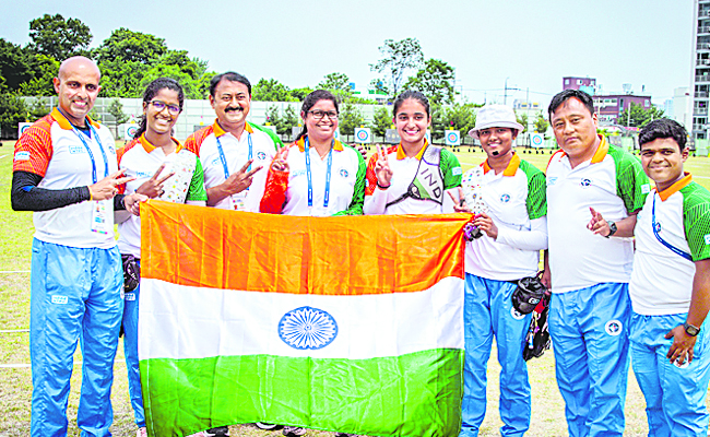 Indian women's archery team