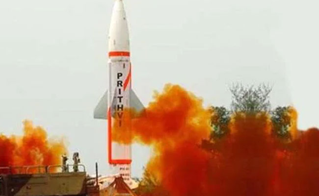 India successfully test-fired Prithvi-II Ballistic Missile at Chandipur.