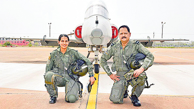 Fighter pilot father-daughter 1st in Indian military aviation