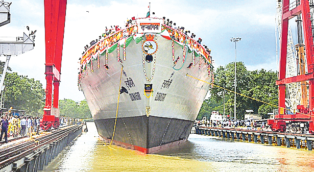 Dunagiri- Project 17A Frigate to be launched on Friday