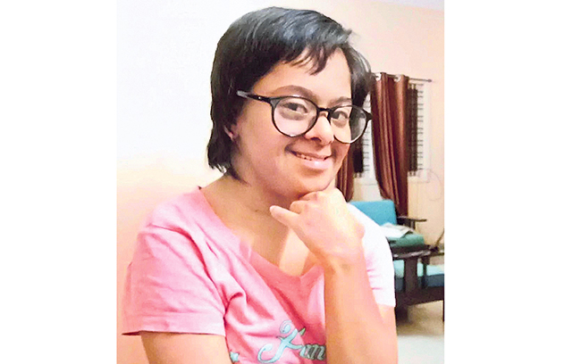 Woman from Bengaluru with Down Syndrome