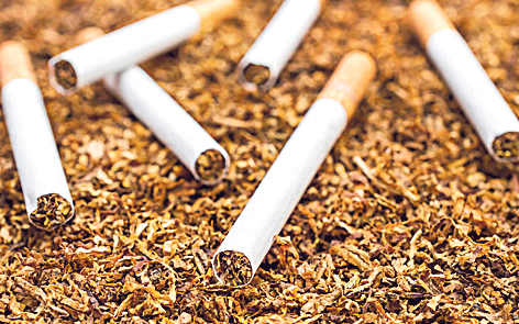 Notification of new specified health warnings Cigarettes 