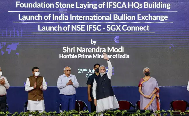 PM Modi launches India's first international bullion exchange