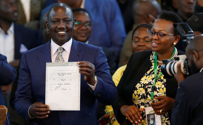 Kenya: William Ruto declared the winner of presidential election