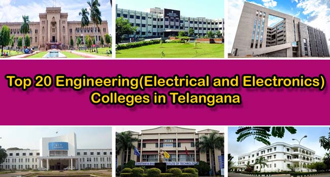 Top 20 Electrical & Electronics Engineering Colleges in Telangana