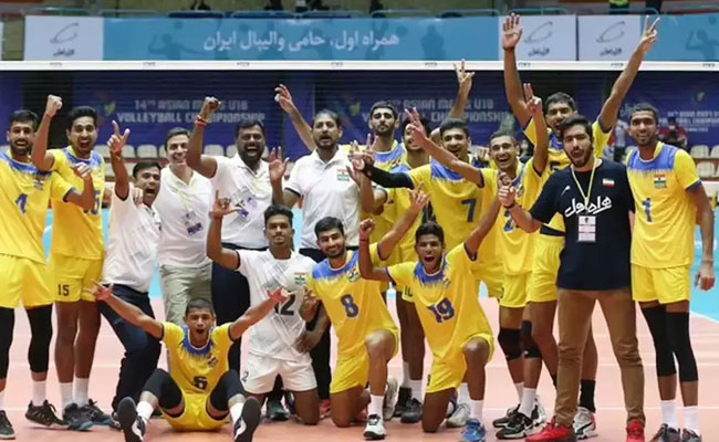 14th Asian U-18 Championship: Indian men’s volleyball team won bronze medal