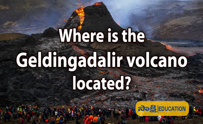Geldingadalir volcano located