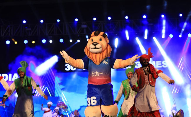 36th National Games: Mascot and Anthem Launched by Amit Shah
