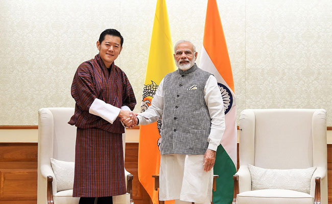 Bhutan King Jigme Khesar Namgyel Wangchuck held meeting with PM Modi