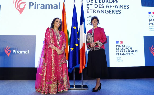 Swati Piramal conferred with top French civilian honour
