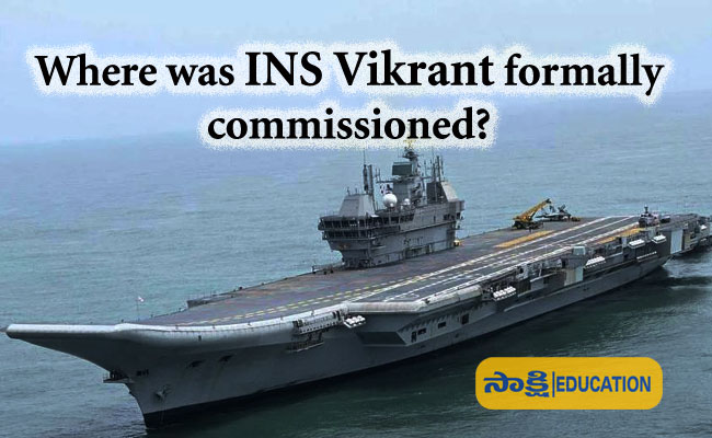 INS Vikrant formally commissioned