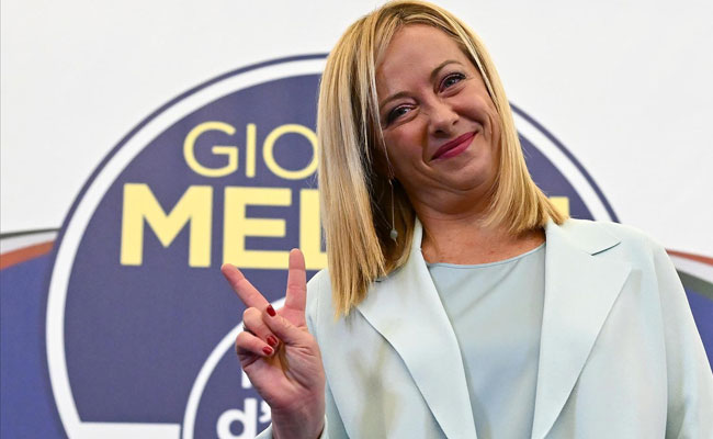 Giorgia Meloni elected as First woman PM of Italy