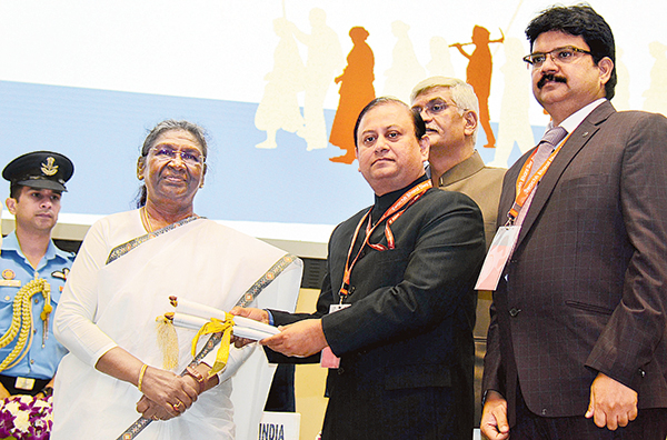 Jaljeevan award for Mission Bhageeratha