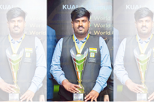 World World 6-Red Snooker Champ Srikrishna
