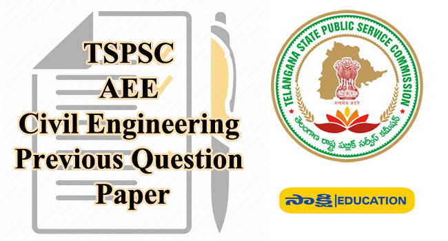 TSPSC AEE Civil Engineering Previous Question Paper