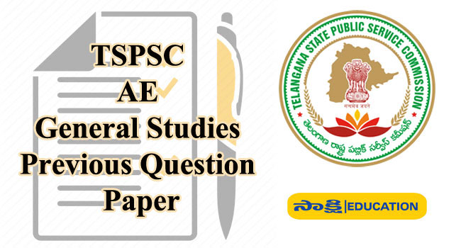 TSPSC AE General Studies Previous Question Papers 