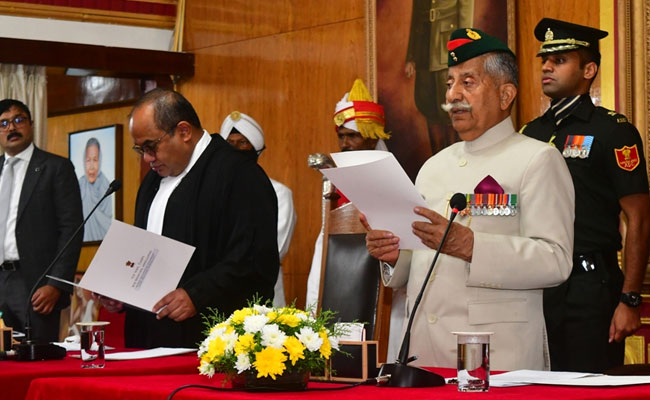 Brig. B.D. Mishra Assumes Additional Charge As Governor Of Meghalaya ...