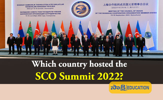 SCO Summit 2022
