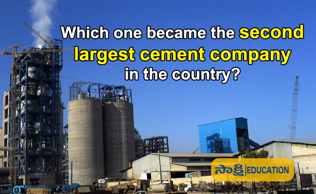 second largest cement company in the country