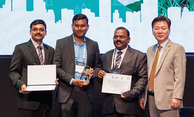 Hyderabad wins World Green City Award