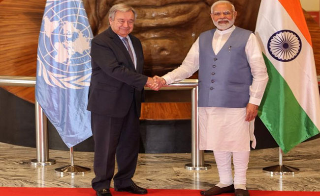 United Nations Secretary General on India’s Visit