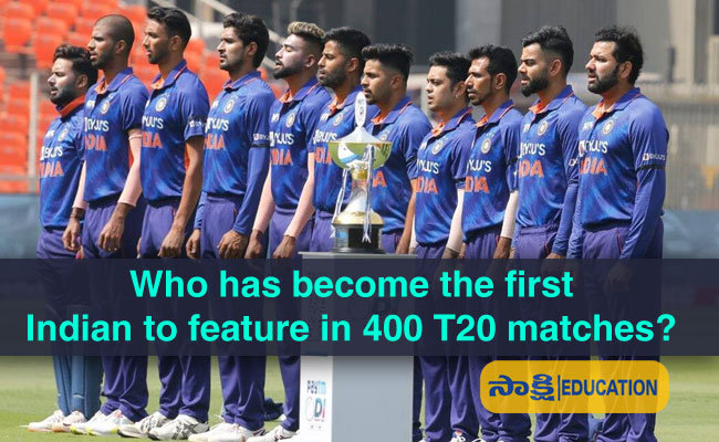 first Indian to feature in 400 T20 matches