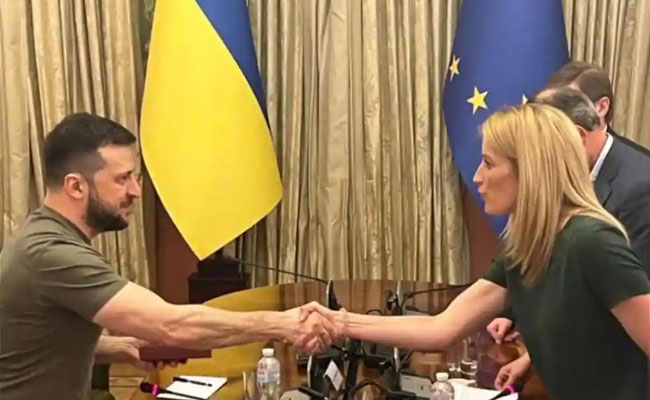 Ukrainian people wins EU’s 2022 Sakharov freedom prize