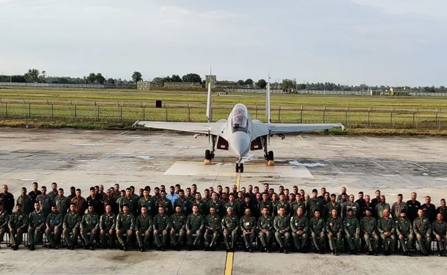 Garuda VII air exercise, jointly conducted by France and India