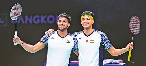 Satwiksairaj Rankireddy-Chirag Shetty win French Open