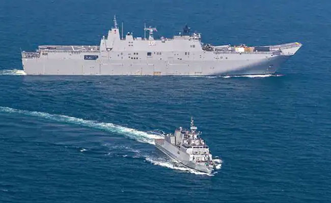 Maritime Partnership Exercise held between Indian Navy and Royal Australian Navy in Bay of Bengal