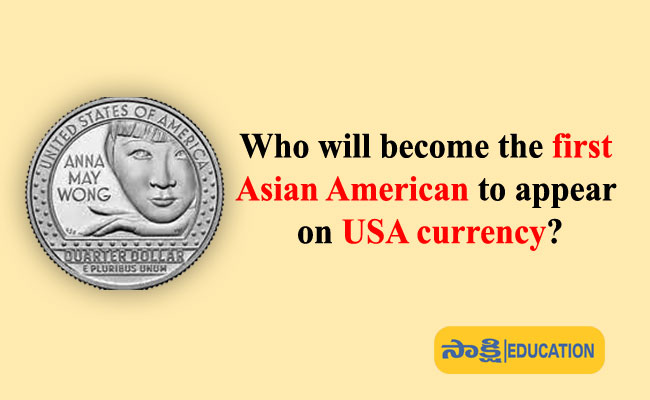 first Asian American to appear on USA currency