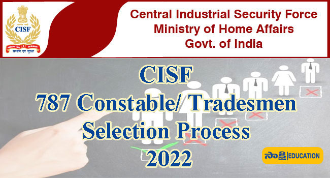 CISF 787 Constable/ Tradesmen Selection Process 2022 