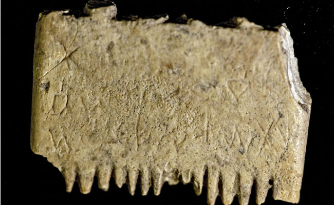 3,700-year-old ivory comb is discovered in Israel