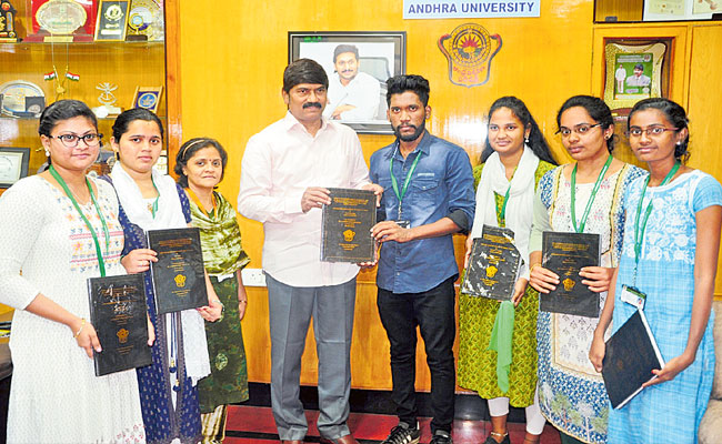 Andhra University Pharmacy Students Research
