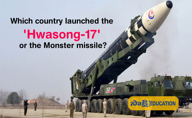 Which country launched the 'Hwasong-17' or the Monster missile