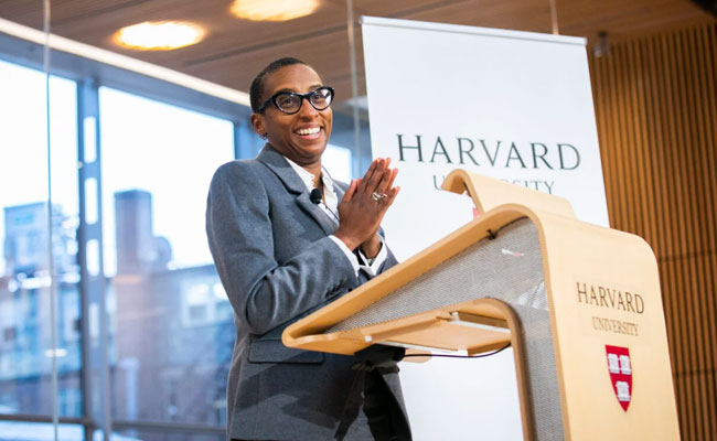 Harvard University named Claudine Gay as first black president
