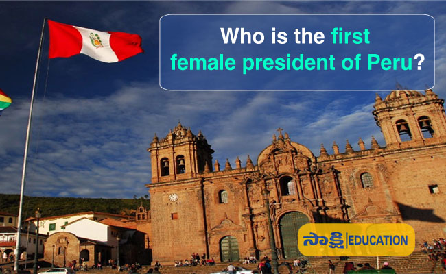 Who is the first female president of Peru